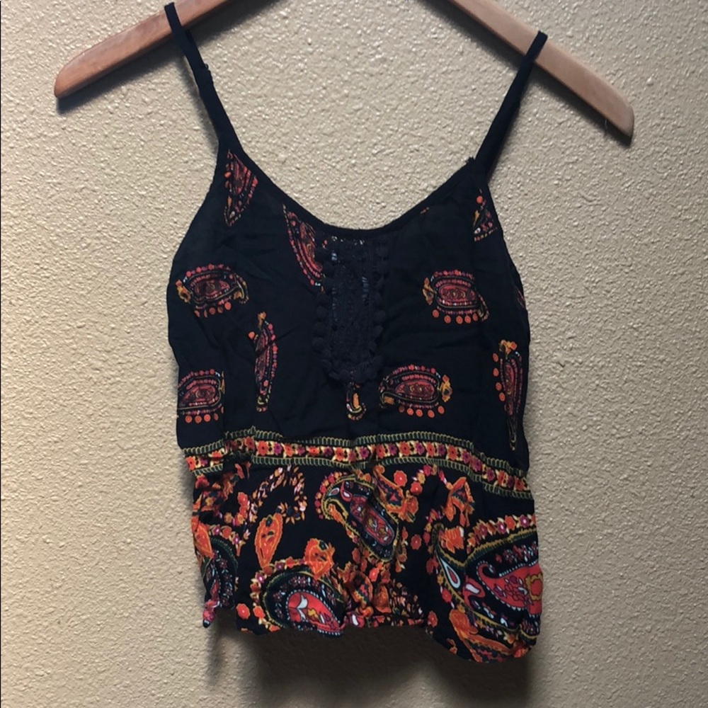 American Rag Paisley Tank Top